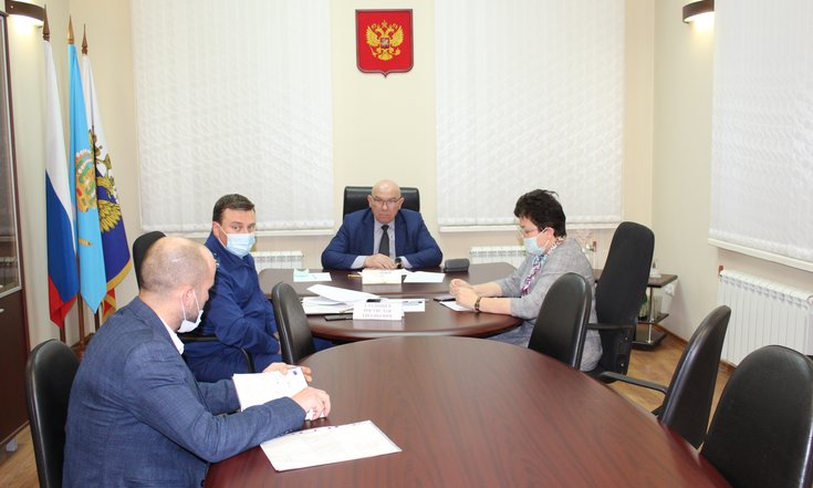 Прием в Астраханм